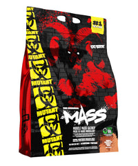 Mutant Mass weight gainer bottle pour for post-workout fueling.