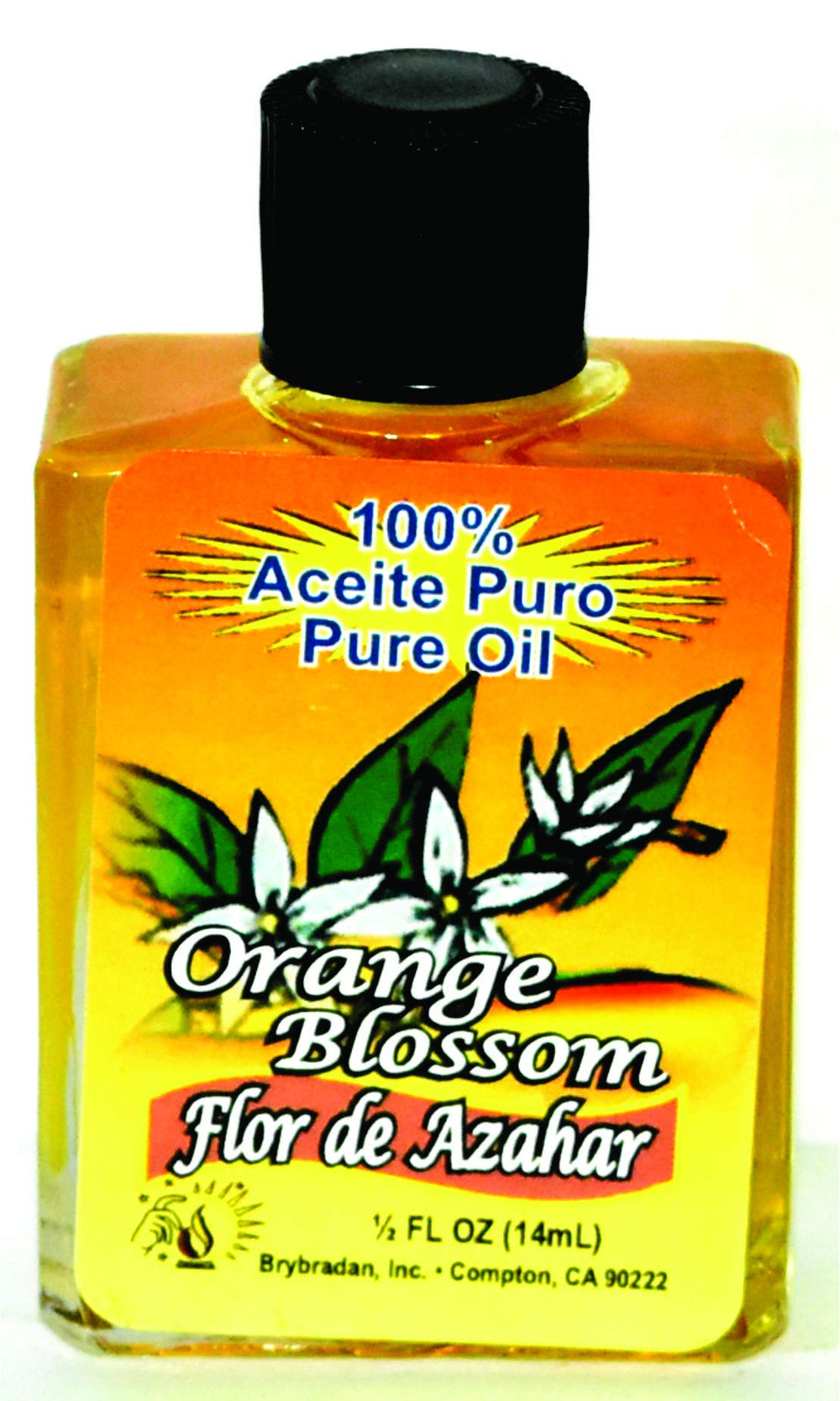 MW Brybradan Orange Blossom Pure Oil bottle, ideal for diffusers and candles, creating a calming ambiance