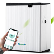 Mxmoonant Scent Air Machine front view, sleek design for lounges and offices.