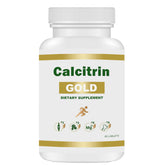 MXZ Calcitrin Gold bottle with pour spout supports daily bone and joint comfort