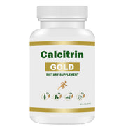MXZ Calcitrin Gold bottle with pour spout supports daily bone and joint comfort