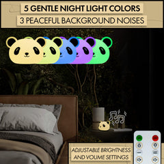 My Zen Den Presence Panda 4-7-8 breathing colors guide mindful breathing.