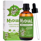 MYDIAIL Neroli Oil bottle in amber glass shows premium packaging and lasting aroma.