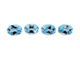 Myhealingworld blue topaz oval 4x6mm four-stone box2 front view for jewelry making