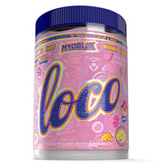 MyoBlox LOCO bottle with electrolyte label for hydration support