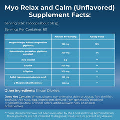 Close-up of Myo Relax capsules emphasizing convenient daily use.