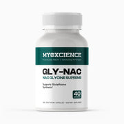 MYOXCIENCE NAC Supreme capsules front label highlights brand and serving details