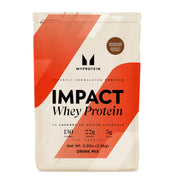 Myprotein Impact Whey tub in chocolate flavor, ideal for post-workout recovery