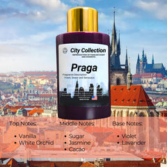 Mystic Romance Praga bottle cap with sleek purple finish