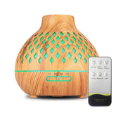 Mzooli essential oil diffuser with remote control for easy setup and timing control