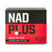 NAD PLUS NAD-TO-GO sachet front view, convenient for daily energy support