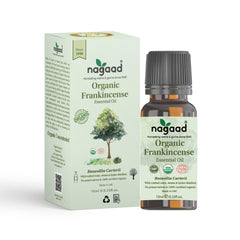 Nagaad Frankincense in diffuser setup with steam for calming aroma.