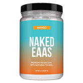 NAKED Mango EAAs powder tub showing purity for gym performance