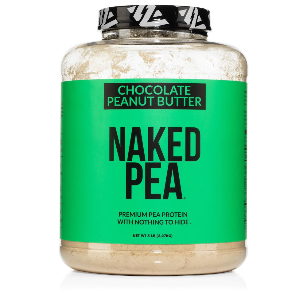 NAKED Pea packaging showing clean, dairy-free protein for workouts