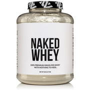 NAKED WHEY 5lb bag front view, simple one-ingredient formula.