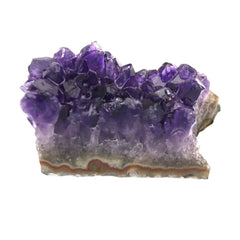Namzi amethyst geode crystal displaying natural formation ideal for display and energy work.