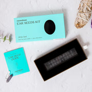 NAO Wellness ear seeds application, simple at-home auriculotherapy.