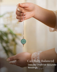 Naribabu scrying crystal pendulum as a thoughtful spiritual gift.