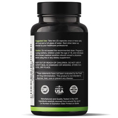 Natgrown Moringa capsules packaging open showing contents and design.