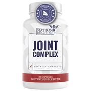 Nation Health MD Joint Complex bottle with a complete joint support formula for mobility