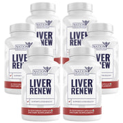 Nation Health MD Liver Renew bottle front signaling daily liver support.