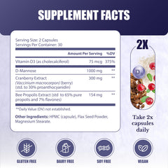 UroBliss capsules in hand illustrating easy daily supplement routine