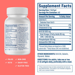 NativePath Antarctic Krill Oil softgels close-up for easier absorption