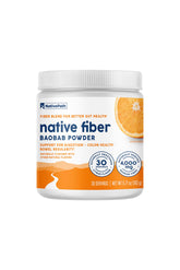 NativePath Baobab Powder bottle—sustainable sourcing for daily citrus flavor and digestion.