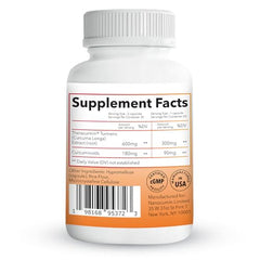 Natleo Theracurmin turmeric capsule beside a meal, designed for after-meal daily support