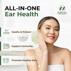 Natrulo swimmers-ear care oil for relief and quick drying after swimming.