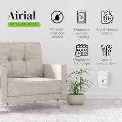 Natscent Airial compact plug-in diffuser design for seamless home fragrance
