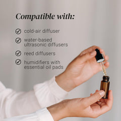Natscent Citrus Burst aroma-diffuser scene conveys fresh fragrance throughout the day.