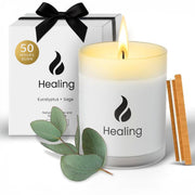 Natur IX Soy Healing Candle gift box ready for gifting and renewal rituals