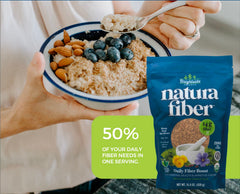 Natura Fiber flaxseed ingredient highlight for plant-based fiber and omega-3