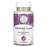 Natural Balance Parazide Clenz bottle front view for digestive balance possibilities.