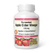 Natural Factors front bottle view showing label and benefits for easy recognition