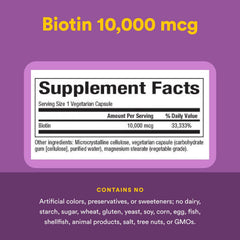 Natural Factors Biotin BerryRich blend highlights antioxidant-inspired ingredients