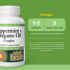 Enteric-coated softgels from Natural Factors designed for improved absorption