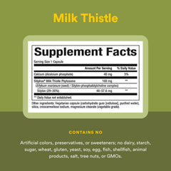 Natural Factors Milk Thistle capsules arranged for convenient daily use