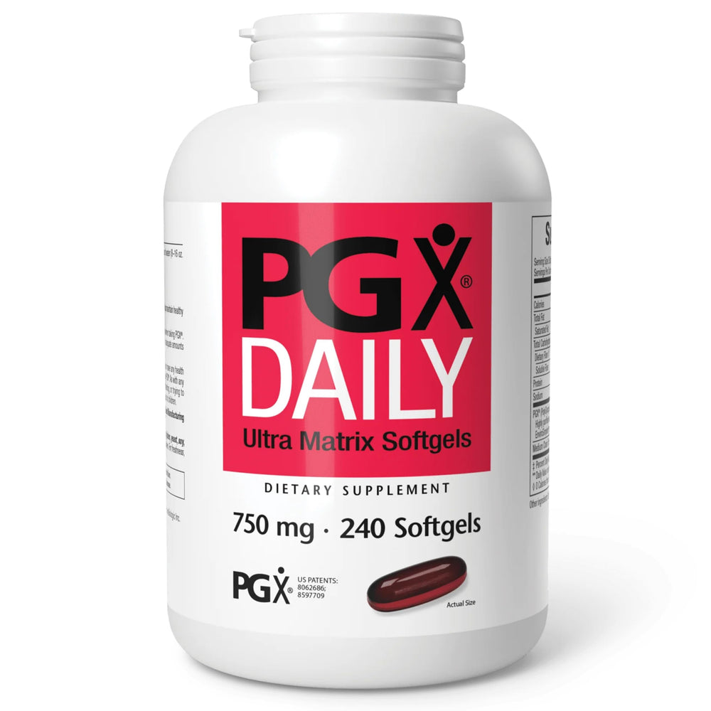 Natural Factors PGX Daily Ultra Matrix bottle front view for daily weight management
