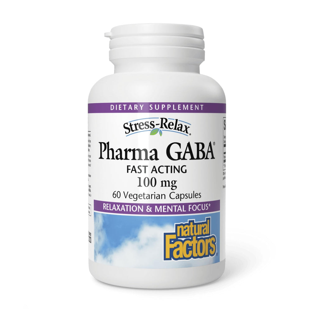 Natural Factors Pharma GABA chewable for calm sleep support
