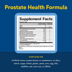 Natural Factors Prostate Health softgel capsules inside for easy daily dosing.