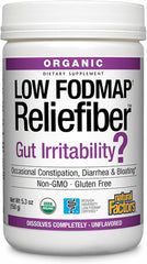 Natural Factors Reliefiber bottle shows convenient daily digestion support.
