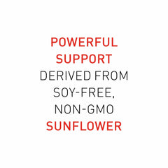 Natural Factors sunflower lecithin source for a soy-free phosphatidylserine option.