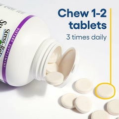 Natural Factors Suntheanine label showing 100 mg L-Theanine per chew.