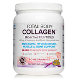 Natural Factors Total Body Collagen tub and scoop for easy daily use supporting skin and nails