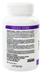 Natural Factors Vitamin E Mixed 400 IU bottle shown with organic farming ethos for quality.