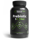 Natural Flow 5X Fiber bottle pour for smoother daily digestion.