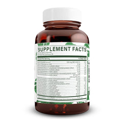 Natural Nutra complete multivitamin ingredients label highlights vegan, gluten-free formulation.