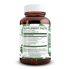 Natural Nutra Tart Cherry Turmeric label closeup with polyphenol benefits